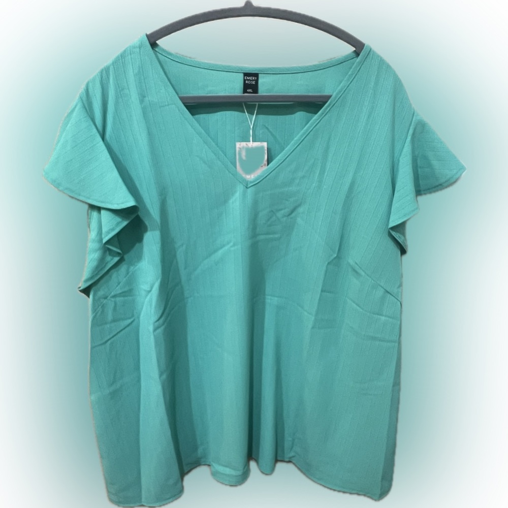 #62 New with tags plus size dressy blouse
